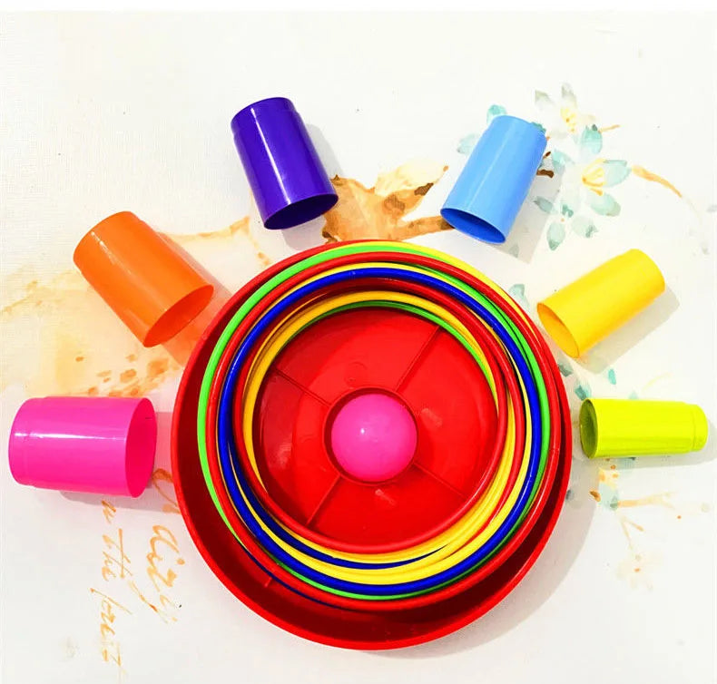 Ring Toss Game UK – Kids Stacking Throwing Circle Game