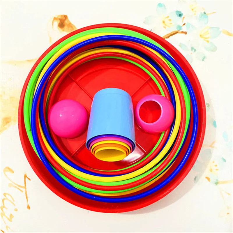 Ring Toss Game UK – Kids Stacking Throwing Circle Game