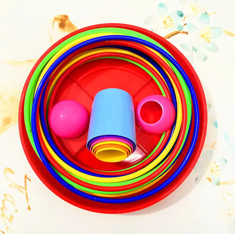 Ring Toss Game UK – Kids Stacking Throwing Circle Game