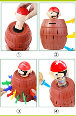 Jumping Pirate Game UK – Funny Barrel Sword Party Game