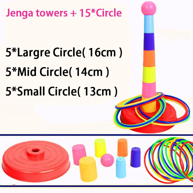 Ring Toss Game UK – Kids Stacking Throwing Circle Game