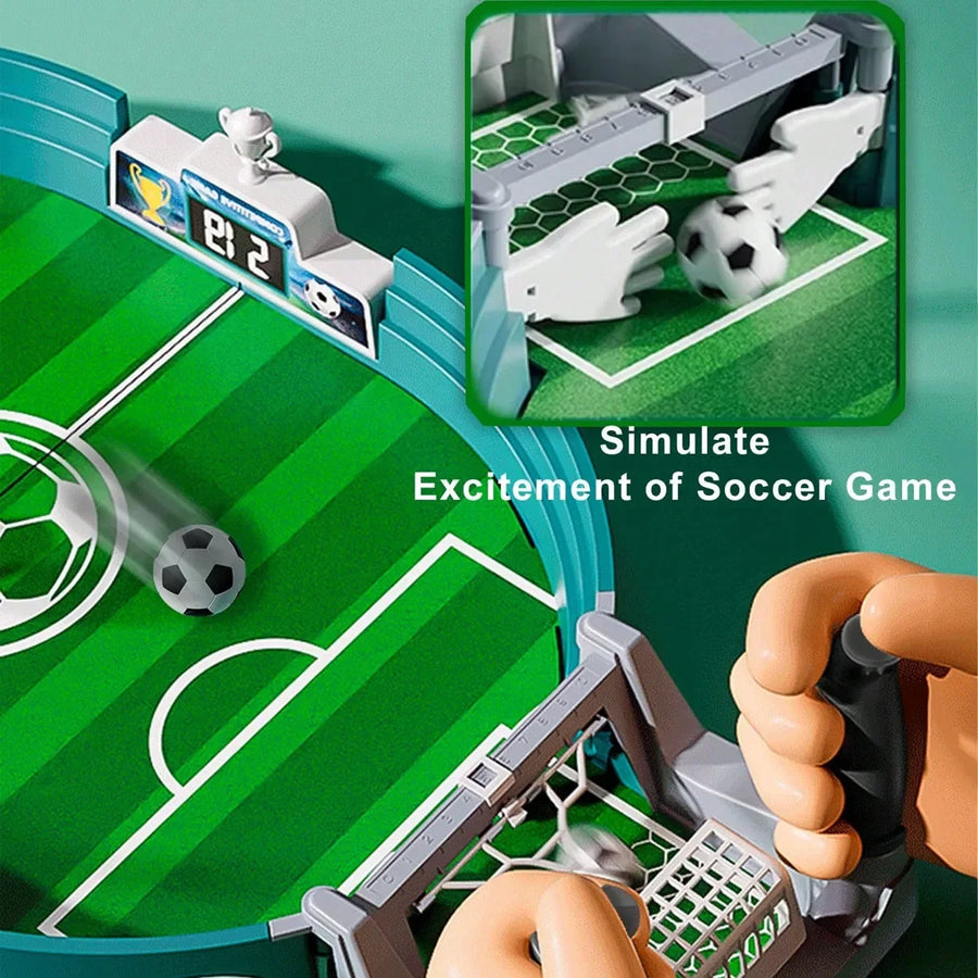 Table Football Game UK – Fast Sling Puck Soccer Board Game