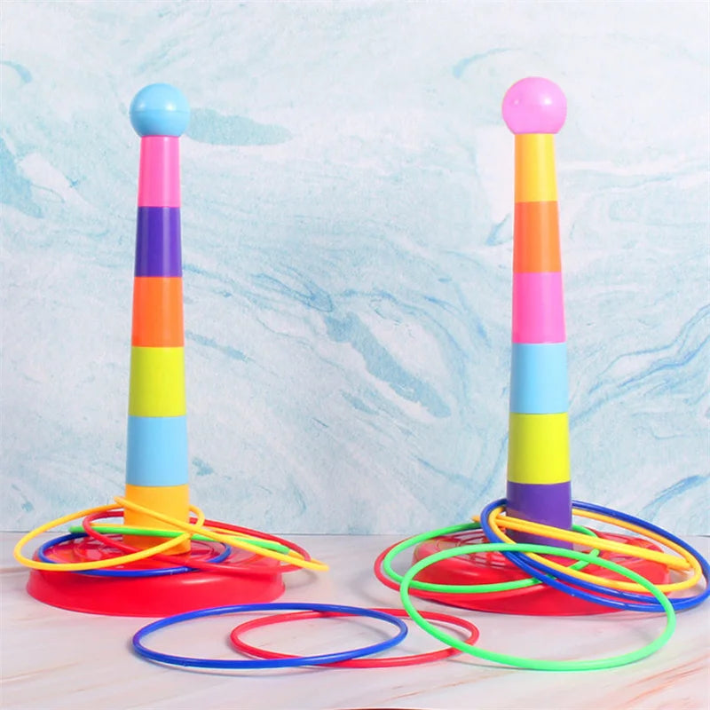 Ring Toss Game UK – Kids Stacking Throwing Circle Game