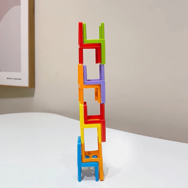 Chair Stacking Game UK – Kids Balance Puzzle Party Game
