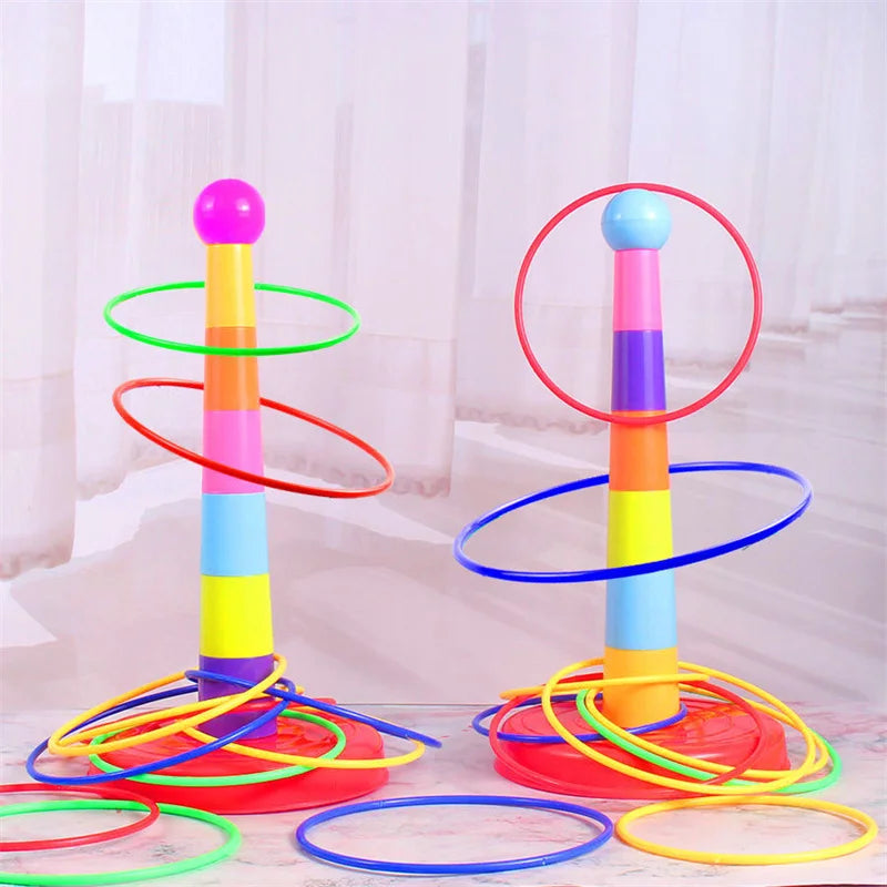 Ring Toss Game UK – Kids Stacking Throwing Circle Game