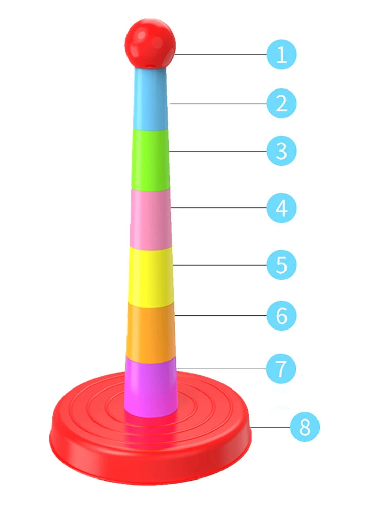 Ring Toss Game UK – Kids Stacking Throwing Circle Game
