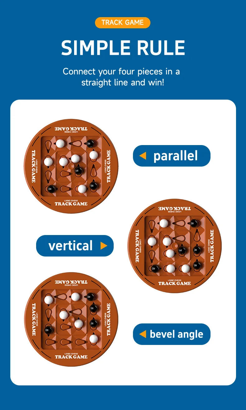 Orbital Logic Chess Game UK – Strategy Track Board Game