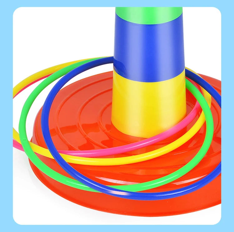Ring Toss Game UK – Kids Stacking Throwing Circle Game