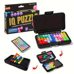 IQ Puzzle Game – 120 Brain Challenges (3D Logic Game)