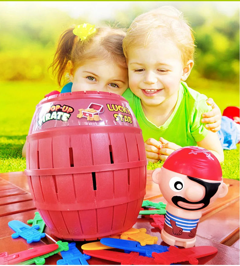 Jumping Pirate Game UK – Funny Barrel Sword Party Game
