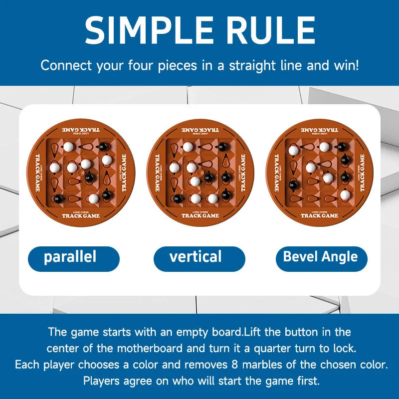 Orbital Logic Chess Game UK – Strategy Track Board Game